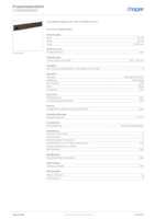 Datasheet for Hager LF3004508014, EAN: 4012740275989