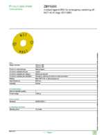 Datasheet for Schneider Electric ZBY9260, EAN: 3389119041058