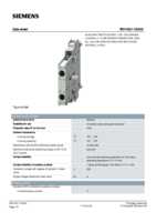 Datasheet for Siemens 3RH19211EA02, EAN: 4011209293540