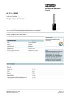 Datenblatt zu Phoenix Contact 3200056, EAN: 4017918093709