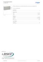 Datasheet for Hager FZ1050TB, EAN: 3250610019610