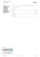 Datasheet for Hager ZL3EL26T, EAN: 3250610025895
