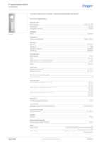 Datenblatt zu Hager RTQ108X, EAN: 3250610024072