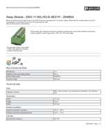 Datasheet for Phoenix Contact 2946654, EAN: 4017918118037