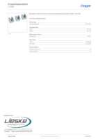 Datasheet for Hager LZ160, EAN: 3250614261602