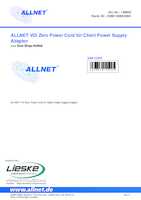 Datasheet for Allnet X0801G000250A, EAN: 4038816155245