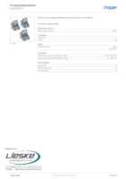 Datasheet for Hager HYE007H, EAN: 3250613370701
