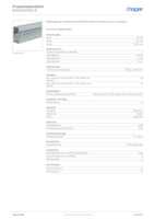 Datenblatt zu Hager BRA851701ELN, EAN: 4012740838481