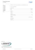 Datasheet for Hager FZ708SD, EAN: 3250612794997
