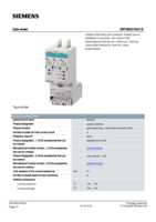Datasheet for Siemens 3RF29500KA16, EAN: 4011209679375