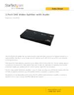 Datasheet for Startech.com ST122DVIA, EAN: 0065030839563