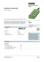 Datasheet for Phoenix Contact 1517068, EAN: 4017918967734