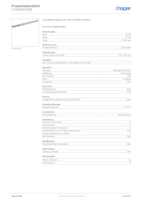 Datasheet for Hager LF1501507035, EAN: 4012740149563