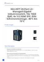 Datenblatt zu LevelOne IGU-2071, EAN: 4015867245828