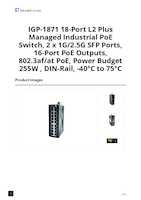 Datasheet for LevelOne IGP-1871, EAN: 4015867245804