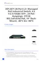 Datenblatt zu LevelOne IXP-2871, EAN: 4015867245873