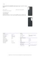 Datasheet for Samsung EF-SS741CBEGWW, EAN: 8806099398743