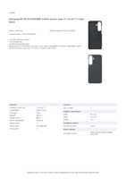 Datasheet for Samsung EF-ES741CBEGWW, EAN: 8806099398842