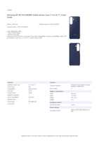 Datasheet for Samsung EF-SS741CLEGWW, EAN: 8806099398736