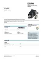 Datenblatt zu Phoenix Contact 2856993, EAN: 4017918915179