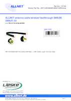 Datasheet for Allnet ANT-CAB-SMAM-SMAF-30Window, EAN: 4038816137197