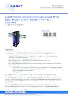 Datasheet for Allnet ALL-SGI8104v3, EAN: 4038816238016