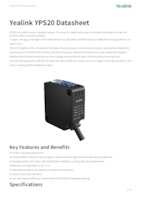 Datasheet for Yealink 1303180, EAN: 6938818321175