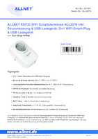 Datenblatt zu Allnet ALL3079, EAN: 4038816147431