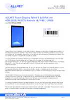 Datasheet for Allnet WALL-UP800, EAN: 4038816252050