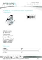Datenblatt zu Synergy 21 S21-LED-U26072, EAN: 4038816252944