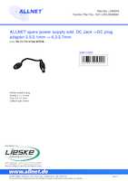 Datasheet for Allnet S21-LED-0026084, EAN: 4038816256249