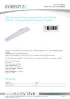 Datenblatt zu Synergy 21 S21-LED-T260085, EAN: 4038816159144