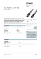 Datasheet for Phoenix Contact 1518313, EAN: 4017918968434