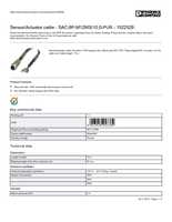 Datasheet for Phoenix Contact 1522529, EAN: 4017918957384