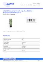 Datasheet for Allnet ALL-SGI81xx_DIN-Holder2, EAN: 4038816161703