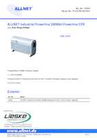 Datenblatt zu Allnet PL3-CPE-XE10A1