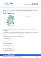 Datasheet for Allnet PL2-REP-T20C