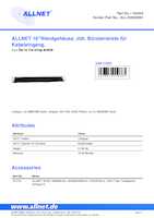 Datasheet for Allnet ALL-S0002004, EAN: 4038816009883