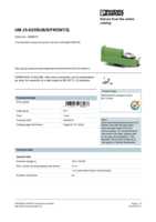 Datasheet for Phoenix Contact 2959612, EAN: 4017918086268