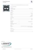 Datenblatt zu Berker 14721606, EAN: 4011334301295