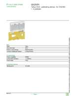 Datenblatt zu Schneider Electric GV2V01, EAN: 3389110214314
