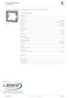 Datasheet for Berker 10290069, EAN: 4011334175902