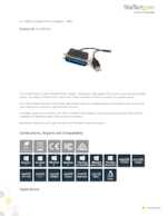 Datasheet for Startech.com ICUSB1284, EAN: 0065030781015