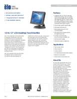 Datasheet for Elo Touch Solutions E266835