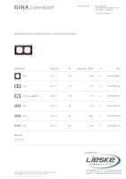 Datenblatt zu Gira 021213, EAN: 4010337003106
