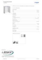 Datasheet for Hager ZB33W, EAN: 3250617620086