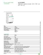 Datasheet for Schneider Electric GC2530M5, EAN: 3389110641486