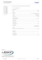 Datasheet for Hager LFE2003569016, EAN: 4012740028509