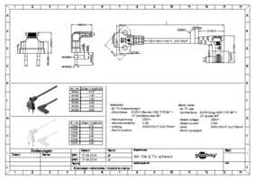 Datasheet for Goobay 97350, EAN: 4040849973505