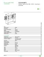Datasheet for Schneider Electric KSA400ABT4, EAN: 3606480004476